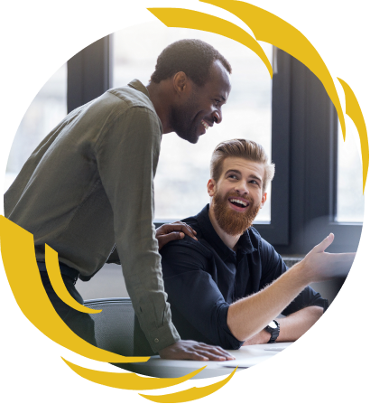 Equipe da Felcont Brasil atendendo empresa de serviços